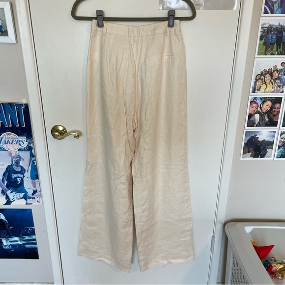 [NWT] Dissh Norah Natural Linen Pant - Picture 3 of 3